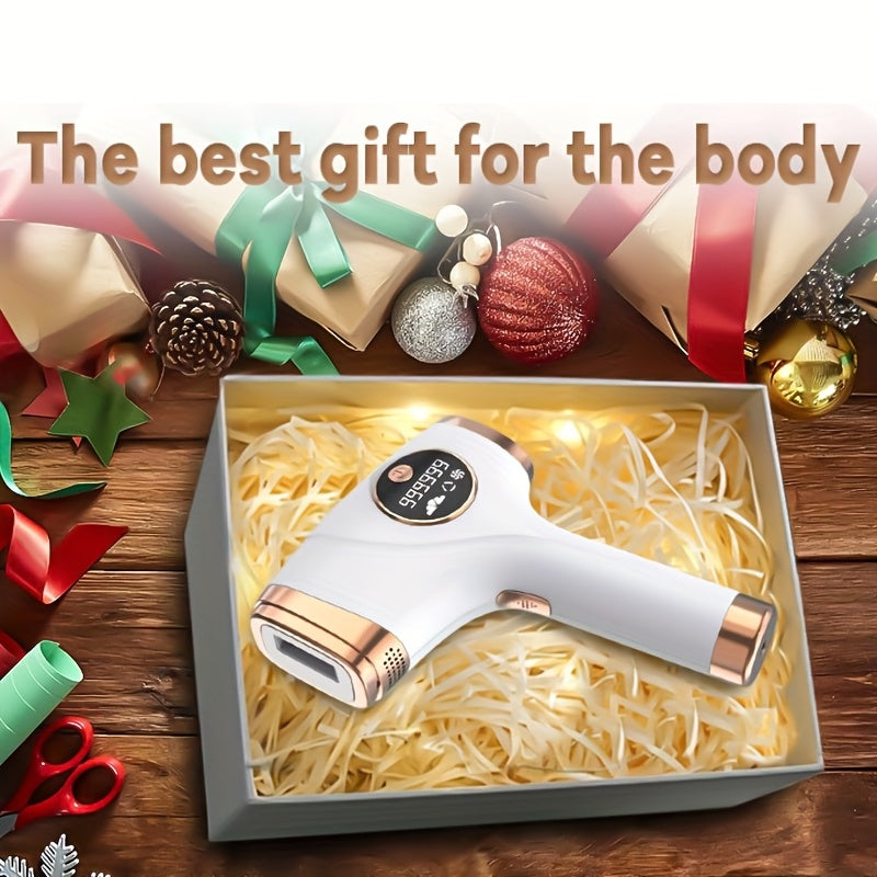 IPL Hair Removal Device, Suitable For Women And Men. IPL Device For Hair Removal, Almost Painless And With Lasting Effects. 9 Modes And Automatic Flashing. For Quick Full-body Hair Removal At Home. The Perfect Gift For New Ye