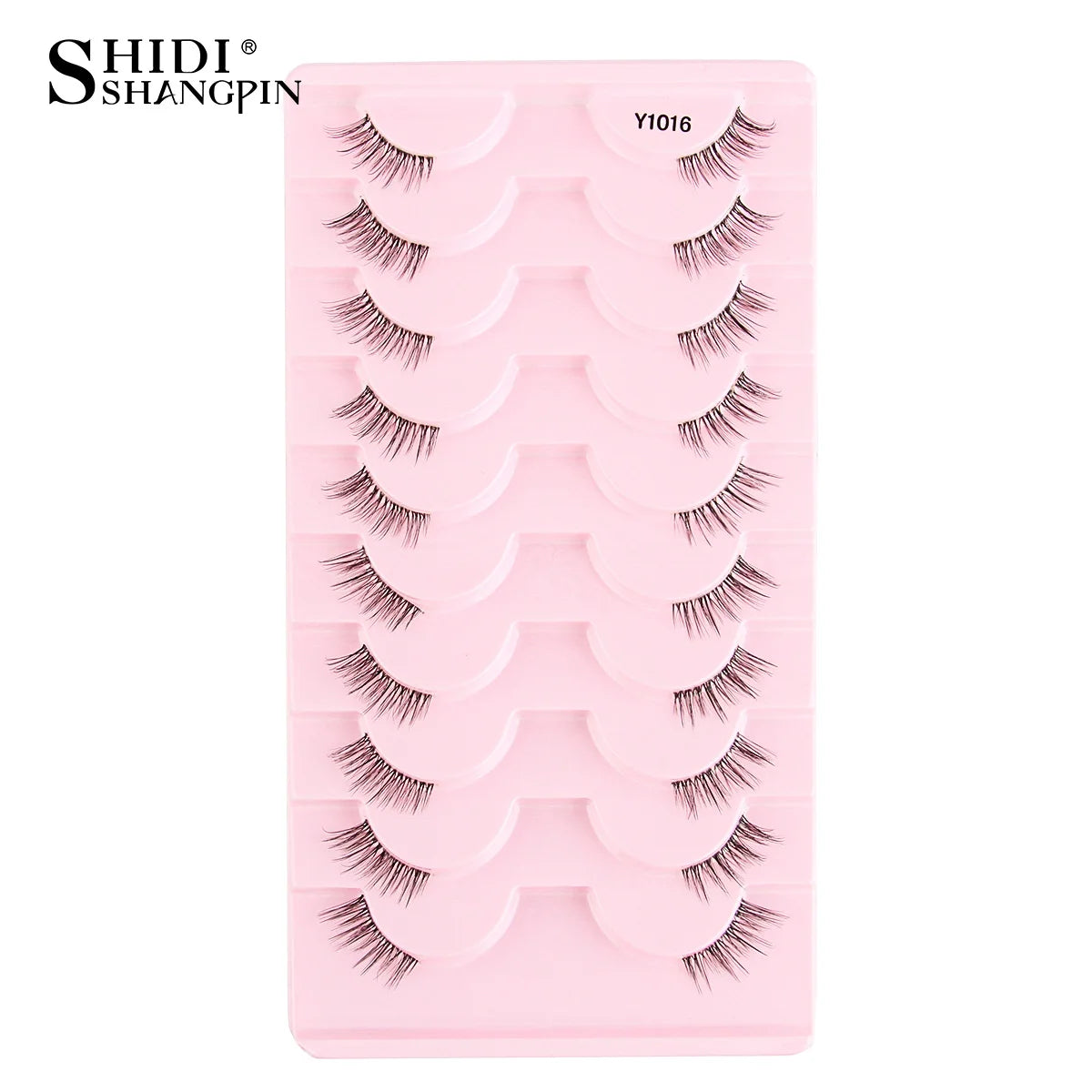 New Half Eyelashes False Lashes 5/10 Pairs 3D Mink Lashes Natural Eyelash Extension Cat Eye Eyelashes Makeup faux Cils maquiagem