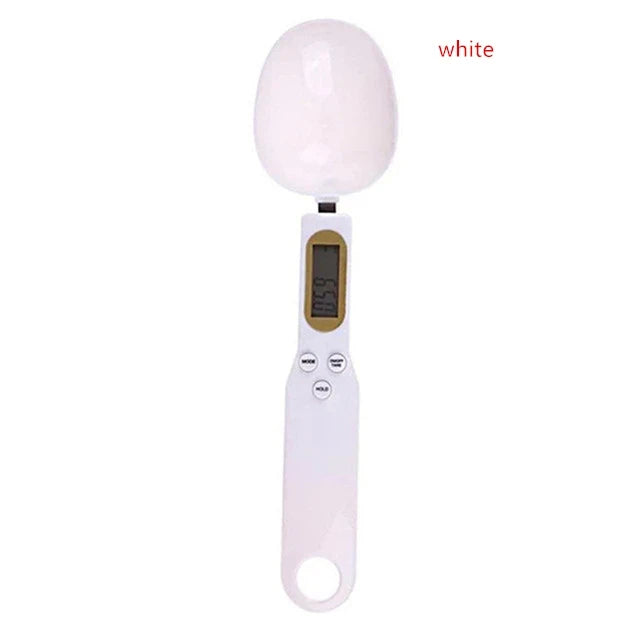 500g/0.1g Weight Measuring Spoon Portable LCD Digital Kitchen Scale Electronic Food Measuring Spoon Scale Kitchen Tool for Food