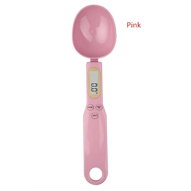 500g/0.1g Weight Measuring Spoon Portable LCD Digital Kitchen Scale Electronic Food Measuring Spoon Scale Kitchen Tool for Food