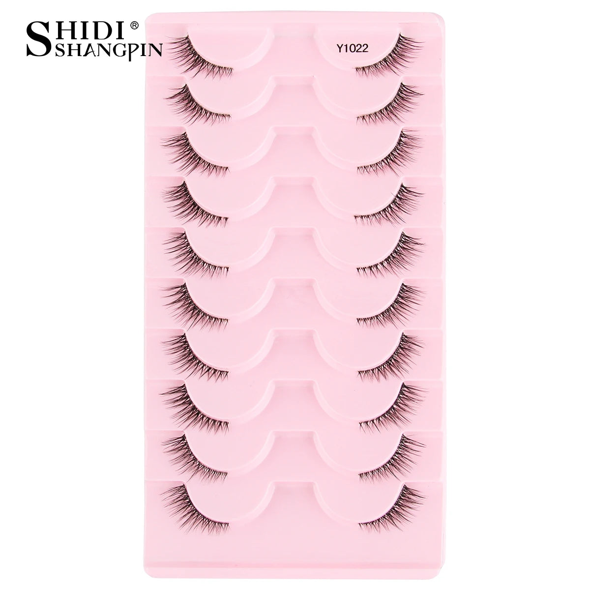 New Half Eyelashes False Lashes 5/10 Pairs 3D Mink Lashes Natural Eyelash Extension Cat Eye Eyelashes Makeup faux Cils maquiagem