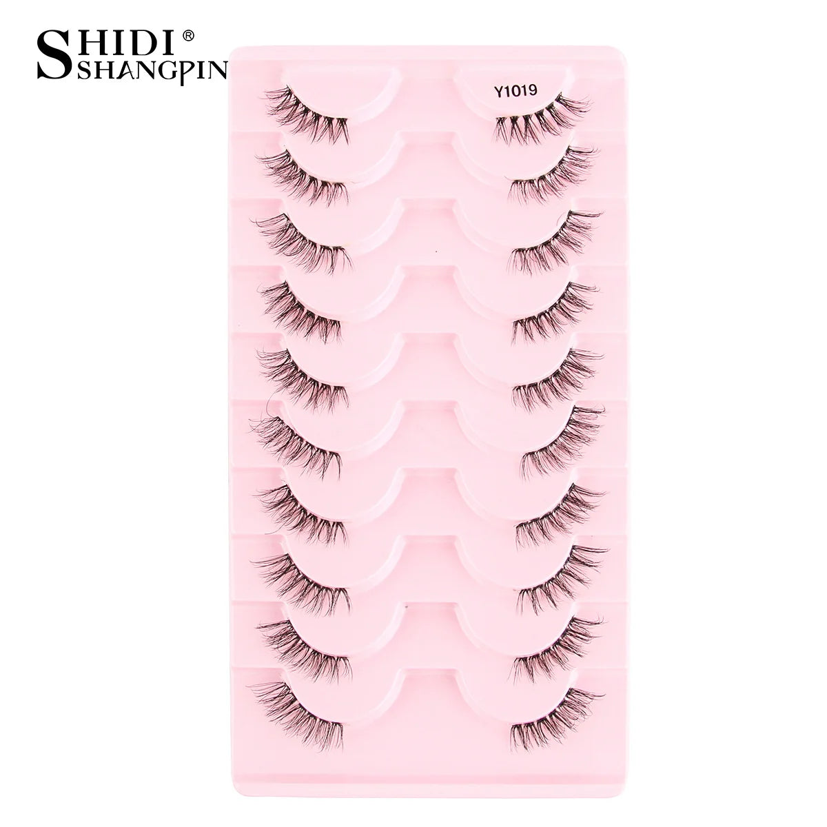 New Half Eyelashes False Lashes 5/10 Pairs 3D Mink Lashes Natural Eyelash Extension Cat Eye Eyelashes Makeup faux Cils maquiagem