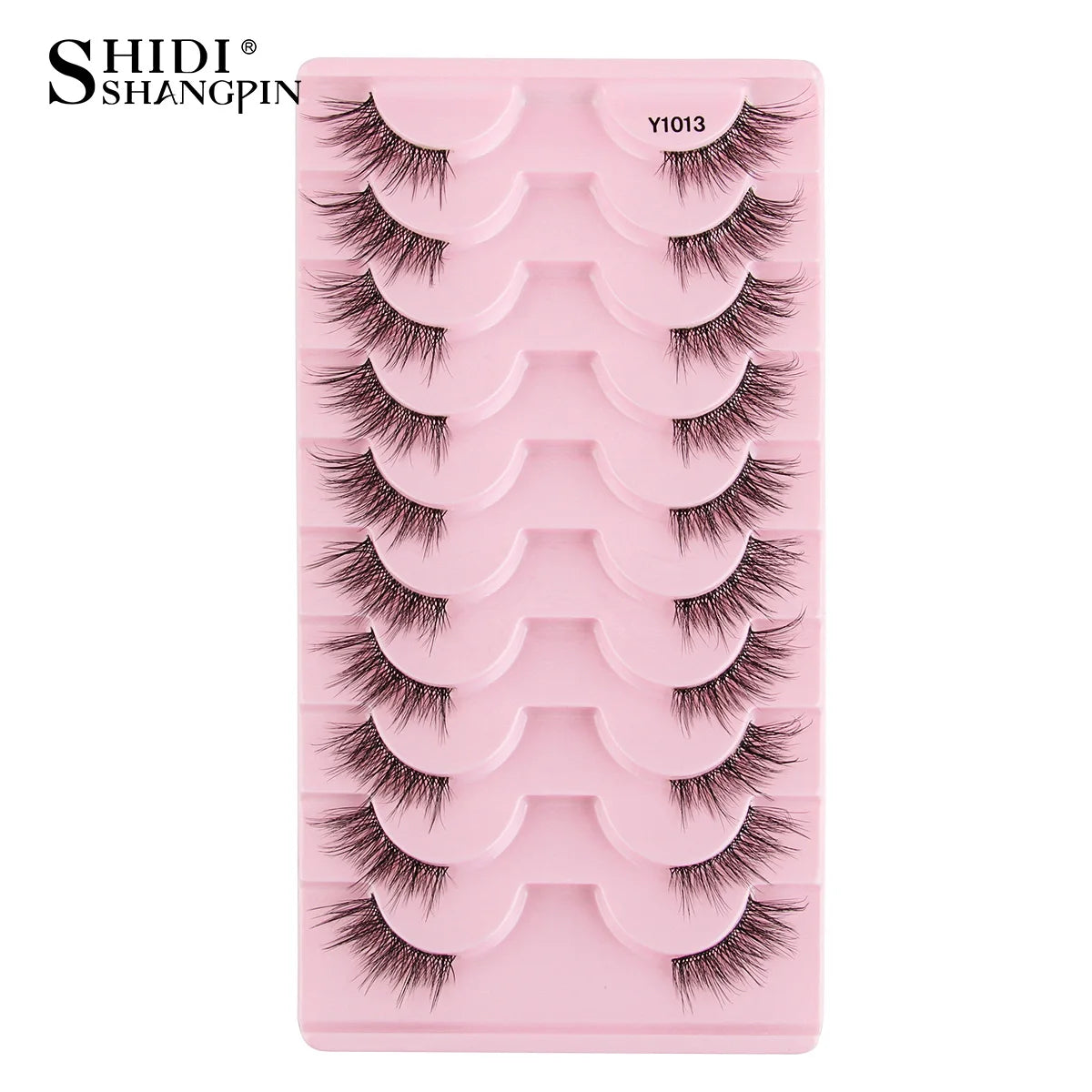 New Half Eyelashes False Lashes 5/10 Pairs 3D Mink Lashes Natural Eyelash Extension Cat Eye Eyelashes Makeup faux Cils maquiagem