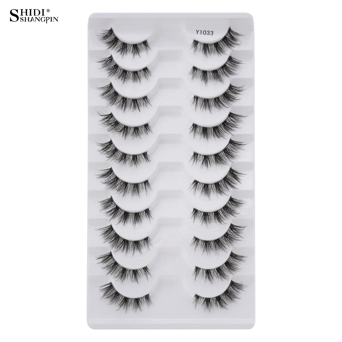 New Half Eyelashes False Lashes 5/10 Pairs 3D Mink Lashes Natural Eyelash Extension Cat Eye Eyelashes Makeup faux Cils maquiagem