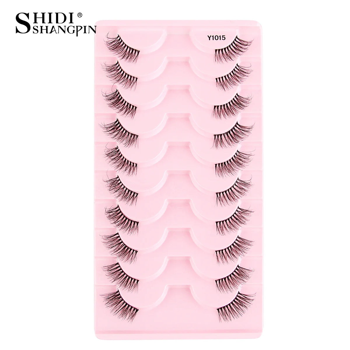 New Half Eyelashes False Lashes 5/10 Pairs 3D Mink Lashes Natural Eyelash Extension Cat Eye Eyelashes Makeup faux Cils maquiagem