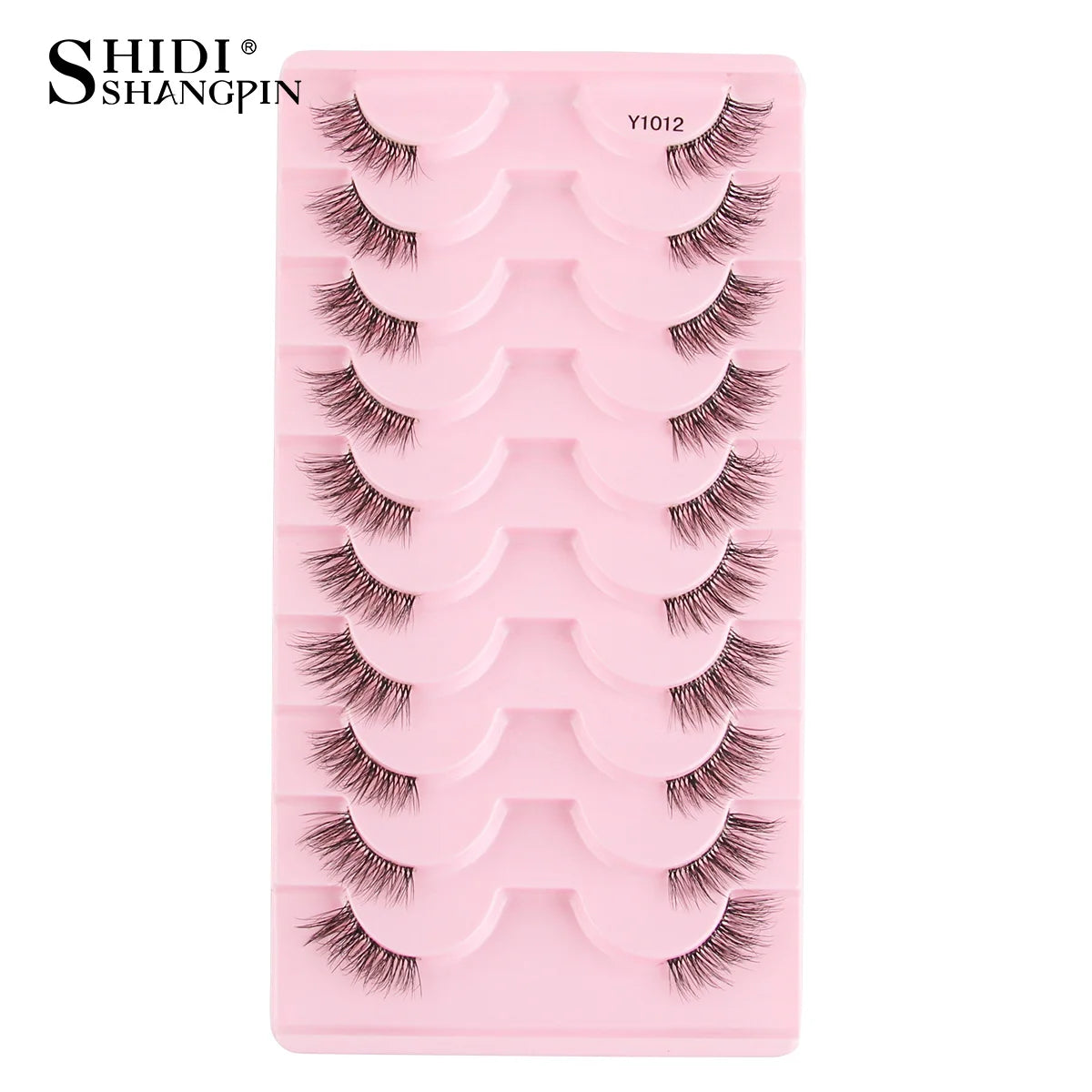 New Half Eyelashes False Lashes 5/10 Pairs 3D Mink Lashes Natural Eyelash Extension Cat Eye Eyelashes Makeup faux Cils maquiagem