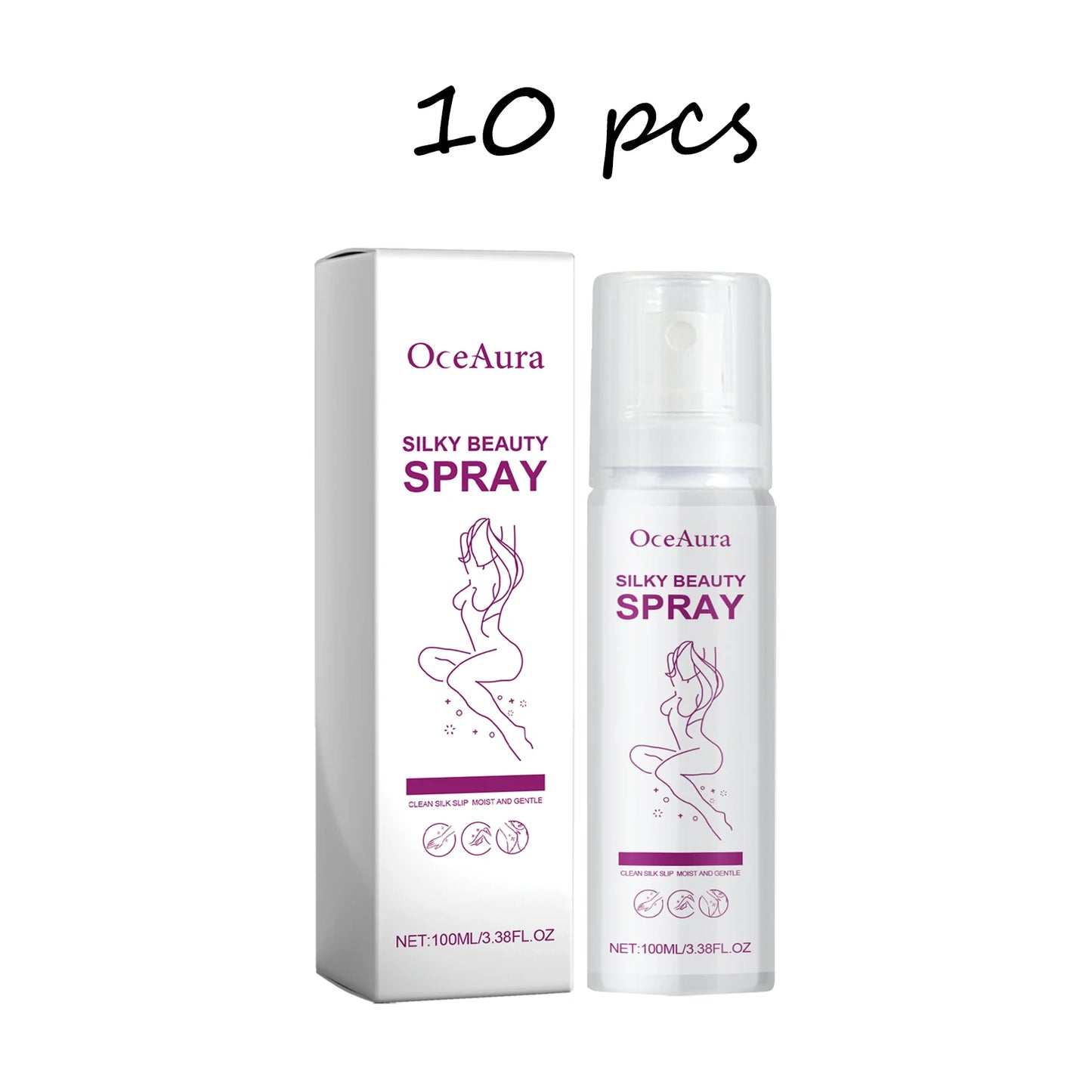 Oceaura Hair Removal Spray Painless Quick Smoothing Skin Silky Beauty Body Delay Growth Hair Removal Mist for Armpit Leg Bikini