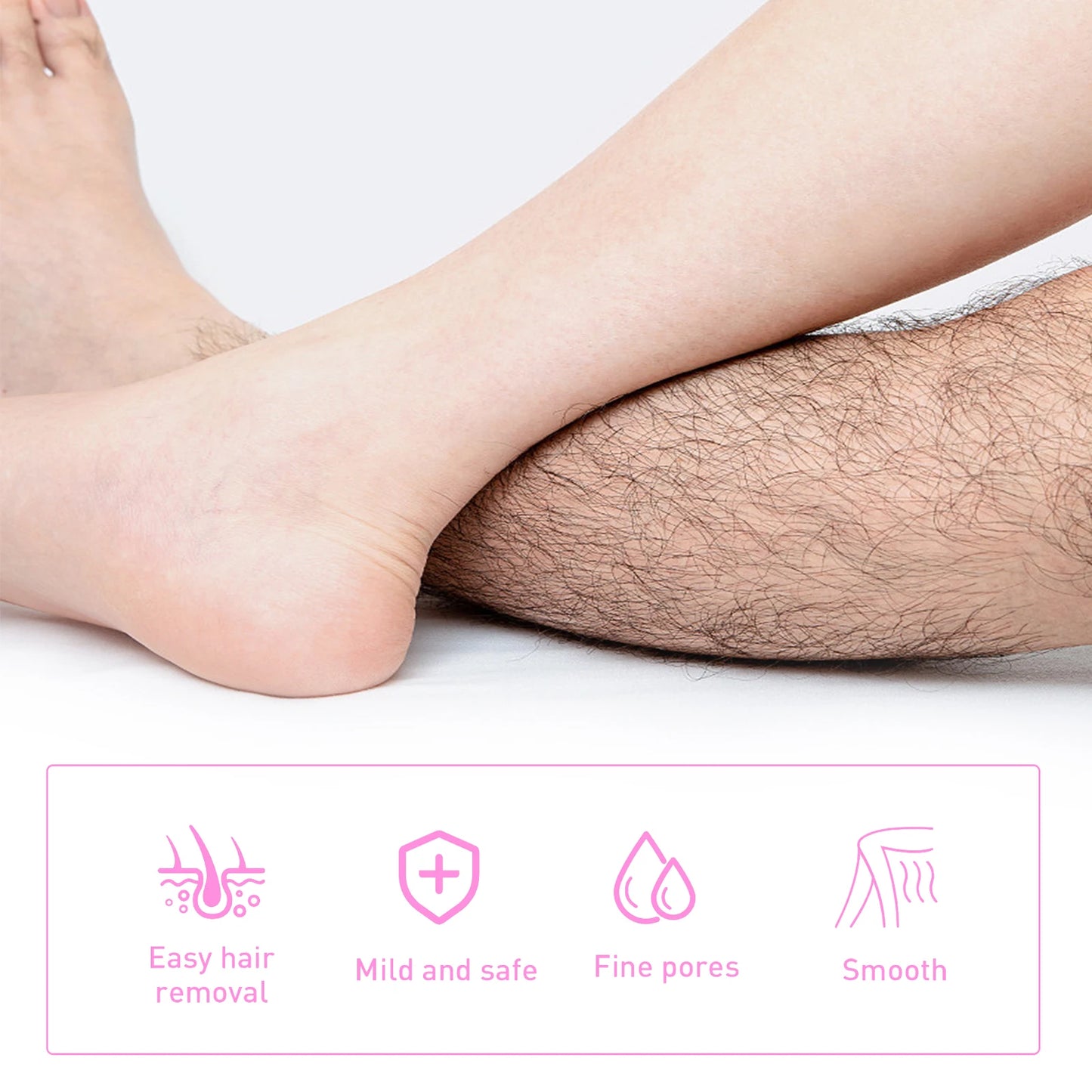 Oceaura Hair Removal Spray Painless Quick Smoothing Skin Silky Beauty Body Delay Growth Hair Removal Mist for Armpit Leg Bikini