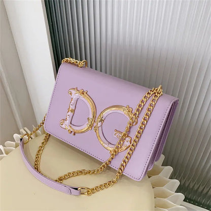 2025 lightweight women's travel bag handbag travel bag shoulder bag cute D-G letter bag