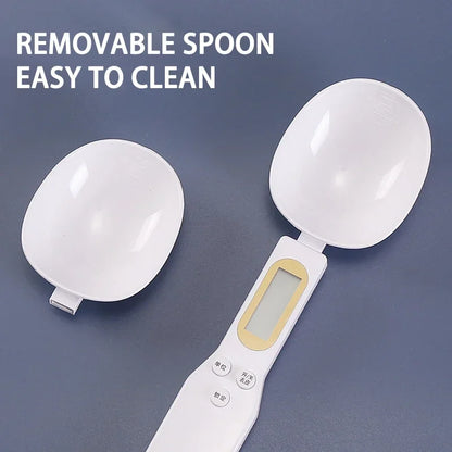 500g 0.1g Electronic Kitchen Scale LCD Digital Measuring Food Flour Digital Spoon Scale Mini Kitchen Tool for Milk Coffee Scale