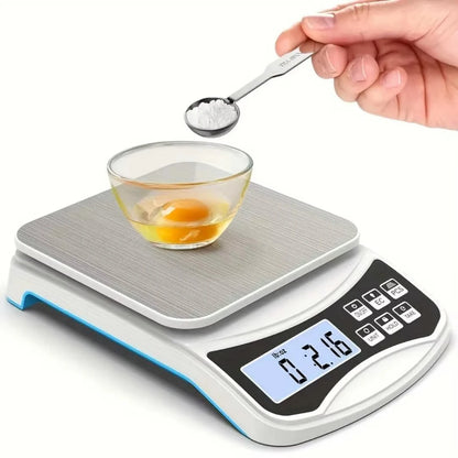 FODWET  5000g Digital Scale | 0.1g Precise Kitchen Scale for Baking/Keto/Coffee | LCD Backlit Food Weight Scale with Ounce&Gram