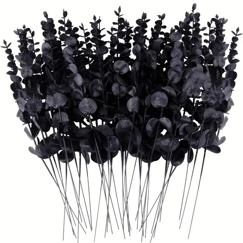 5/10/20pcs Artificial Eucalyptus Plant Artificial Eucalyptus Leaves For DIY Bouquet Wedding Office Decoration