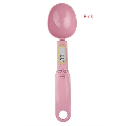 500g/0.1g Weight Measuring Spoon Portable LCD Digital Kitchen Scale Electronic Food Measuring Spoon Scale Kitchen Tool for Food