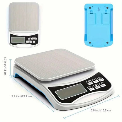 FODWET  5000g Digital Scale | 0.1g Precise Kitchen Scale for Baking/Keto/Coffee | LCD Backlit Food Weight Scale with Ounce&Gram