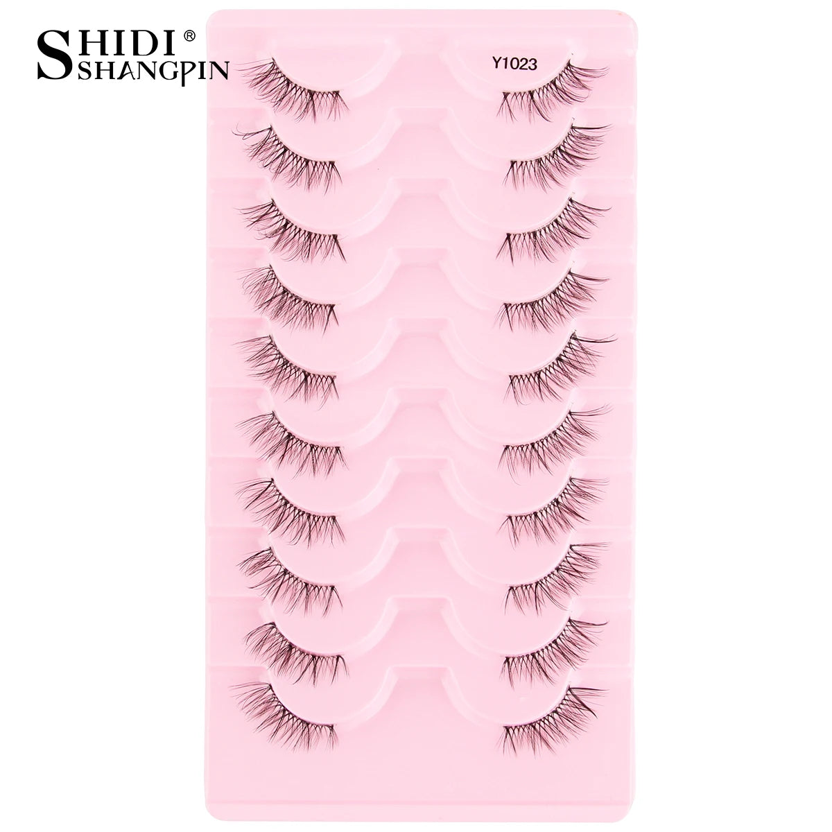 New Half Eyelashes False Lashes 5/10 Pairs 3D Mink Lashes Natural Eyelash Extension Cat Eye Eyelashes Makeup faux Cils maquiagem