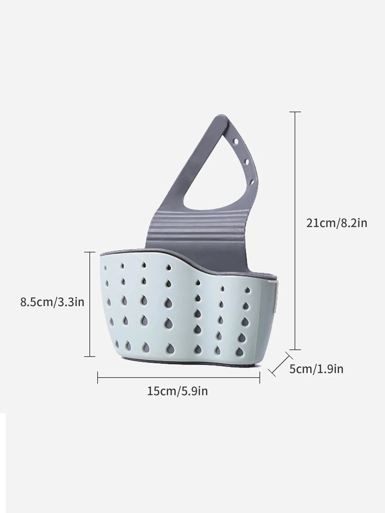Double-layer Sink Hanging Bag Kitchen Rack Faucet Sponge Holder Storage Hanging Basket Kitchen Storage Rack Sink Accessories