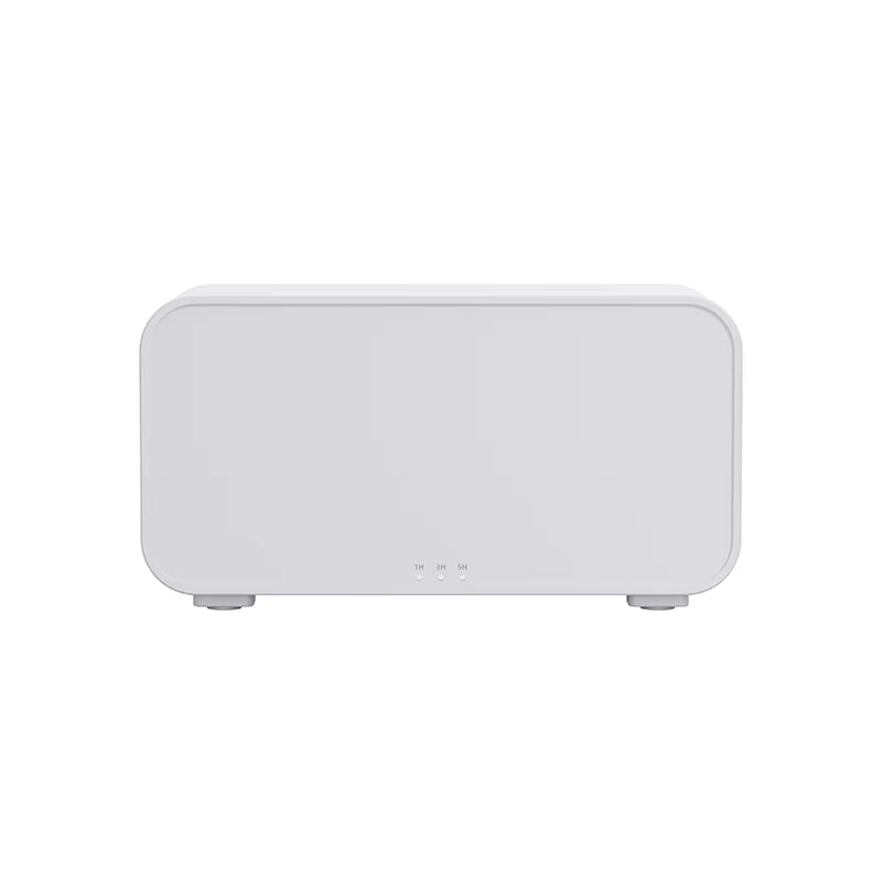 Air Humidifier Aroma Essential Oil Diffuser for Home Flame Air Humidifier Mini Desk Air Fragrance Diffuser with LED Night Light