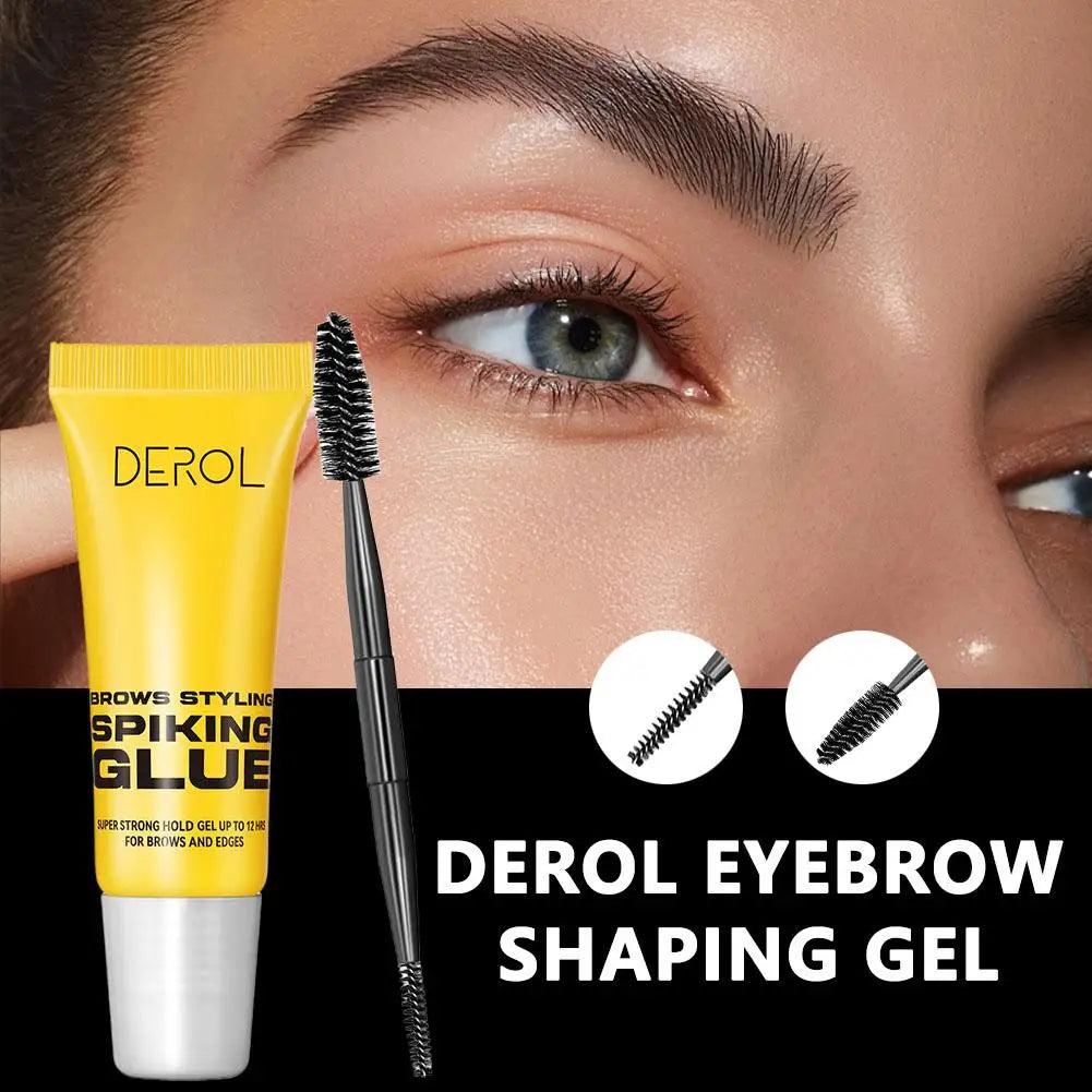 3D Eyebrow Styling Gel Waterproof Transparent Quick Dry Eyebrow Long-lasting Wax Set Brow Lifting Eyebrow Enhancers Makeup