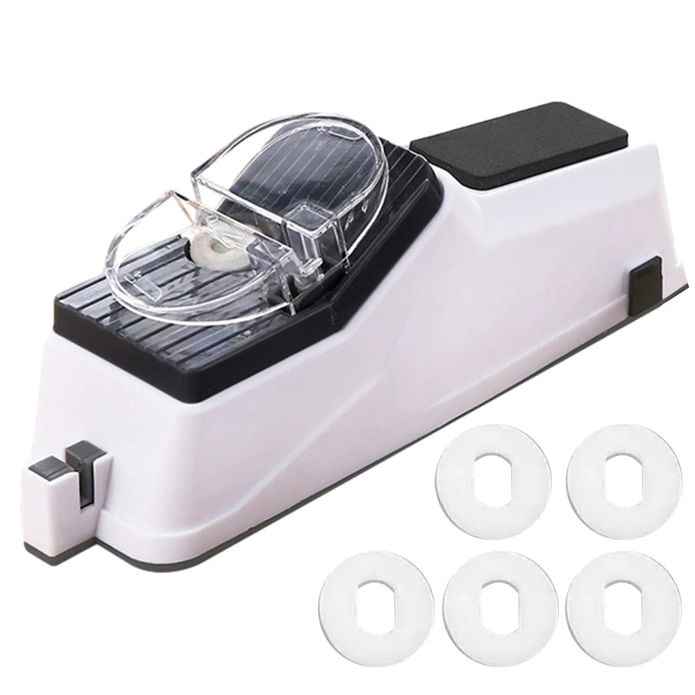 Knife Sharpener Professional USB Electric Knife Sharpener Adjustable For Kitchen Knives Tool Knife Scissor Sharpening Tool