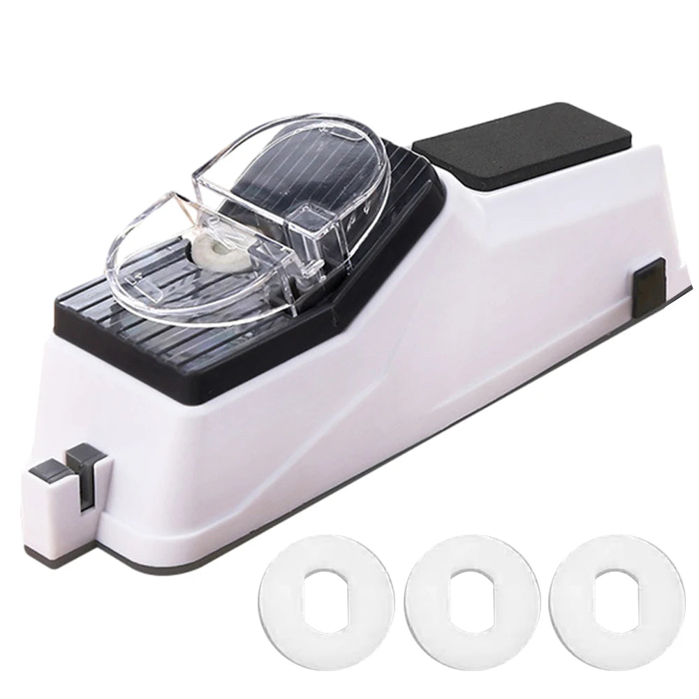 Knife Sharpener Professional USB Electric Knife Sharpener Adjustable For Kitchen Knives Tool Knife Scissor Sharpening Tool
