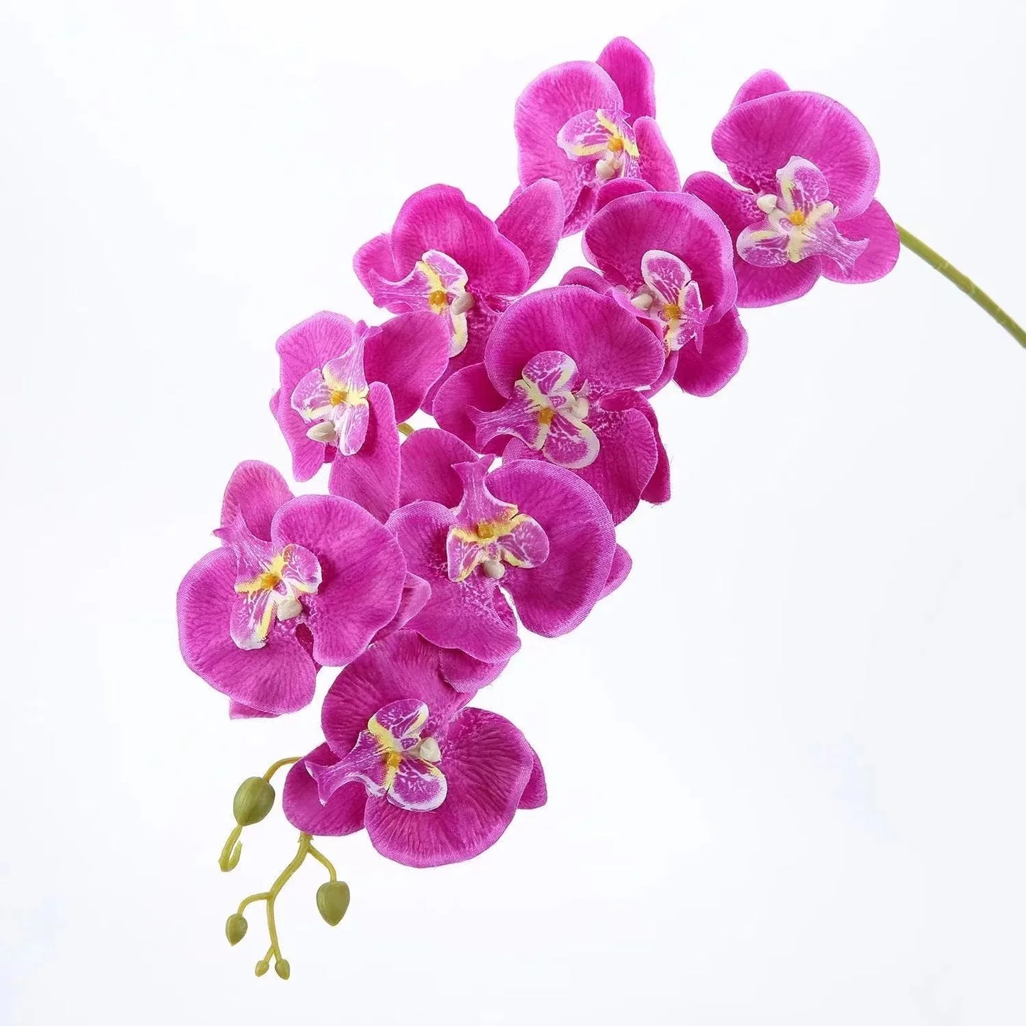 1Pcs Artificial Flowers Bouquet Butterfly Orchid Fake Flowers Phalaenopsis for Home Decor Garden Wedding Decoration Accessories