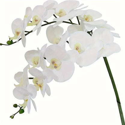 1Pcs Artificial Flowers Bouquet Butterfly Orchid Fake Flowers Phalaenopsis for Home Decor Garden Wedding Decoration Accessories