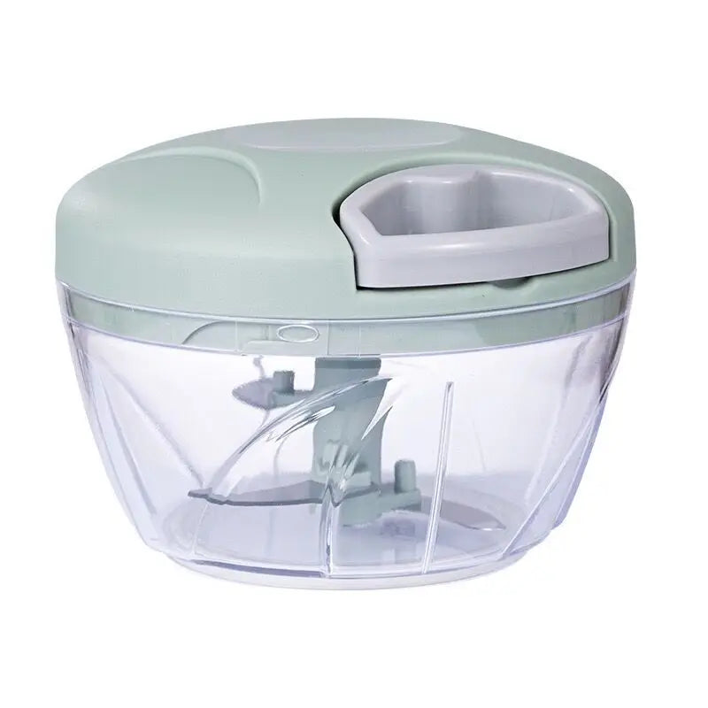 500/900ML Garlic Chopper Meat Grinder Manual Rotate Vegetable Cutter Chopper Slicer Fruit Garlic Crusher Kitchen Gadget Blenders