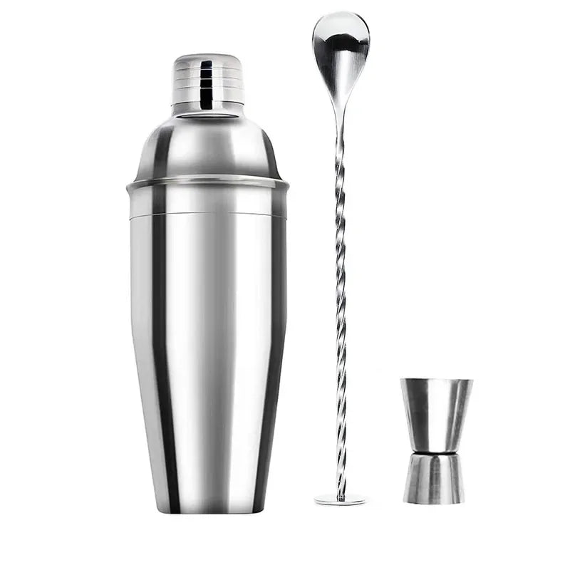 1/3/6/9/11pcs Cocktail Shaker Set Stainless Steel Bartender Kit Cocktail Mixer Wine Martini Boston Shaker Party Bar Tools