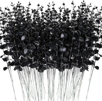 5/10/20pcs Artificial Eucalyptus Plant Artificial Eucalyptus Leaves For DIY Bouquet Wedding Office Decoration